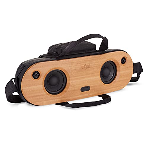 House of Marley Bag of Riddim 2: Portable Speaker with Wireless Bluetooth Connectivity, 10 Hours of Indoor/Outdoor Playtime, and Sustainable Materials