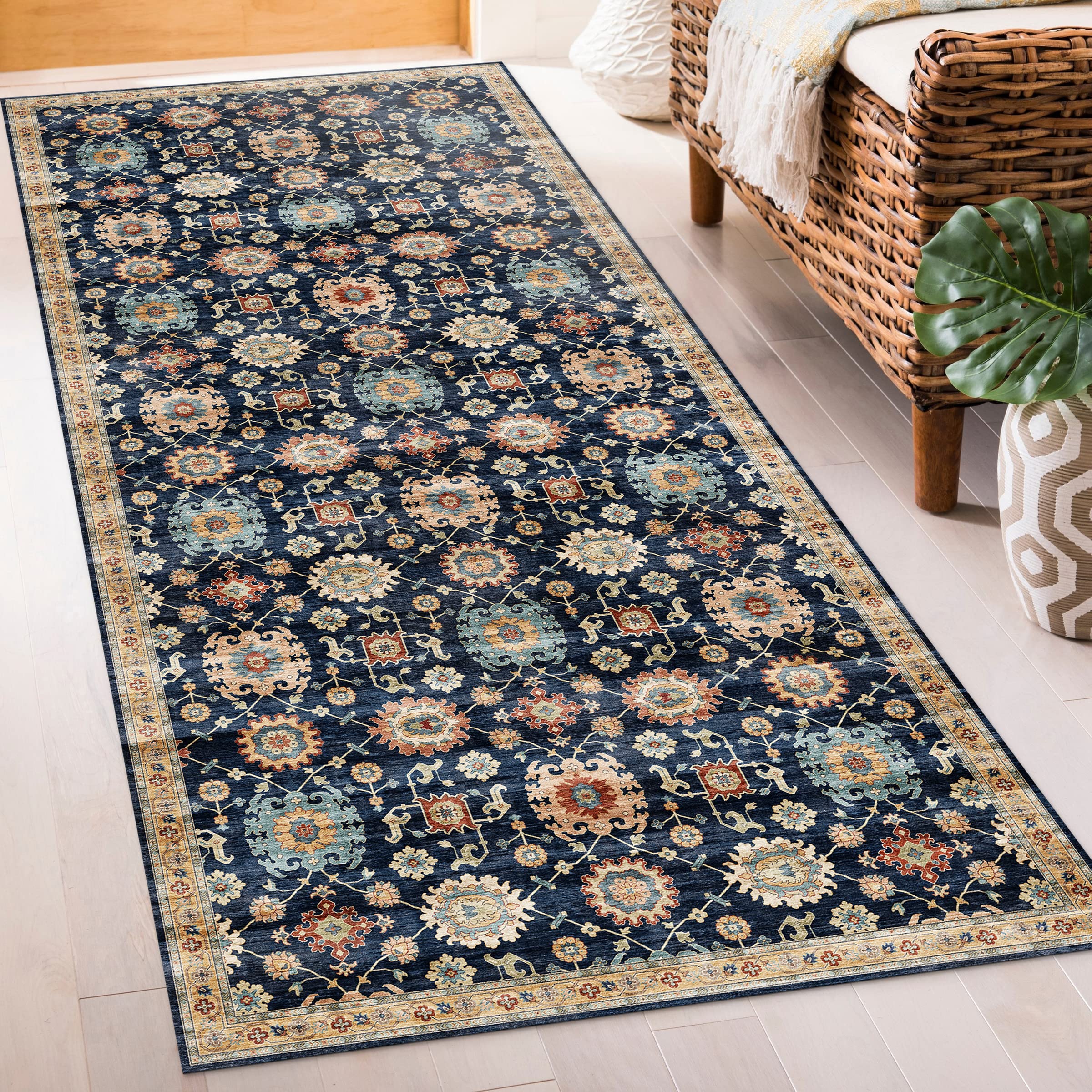 ReaLife Rugs ReaLife Machine Washable Rug - Stain Resistant, Non-Shed - Eco-Friendly, Non-Slip, Family & Pet Friendly - Made from Premium Recycled Fibers