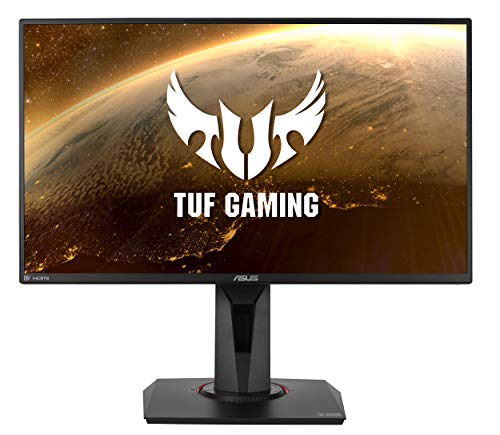 Asus TUF Gaming VG259QM 24.5? Monitor, 1080P Full HD (1920 x 1080), Fast IPS, 280Hz, G-SYNC Compatible, Extreme Low Motion Blur Sync,1ms, DisplayHDR 400, Eye Care, DisplayPort HDMI