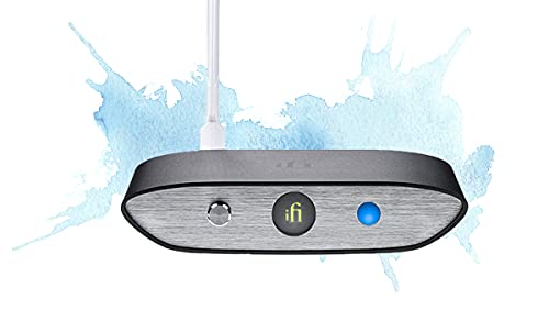 iFi Zen Blue V2 - H Bluetooth 5.0 Receiver Desktop DAC for Streaming Music to Any Powered Speaker, A/V Receiver, Ampler - Outputs - Optical/Coaxial/SPDIF/BRCA / 4.4 Balanced (US Version)
