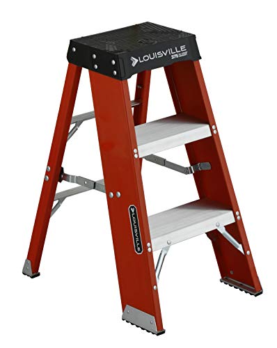 Louisville Ladder FY8003 Step Stand Ladder, 3-Foot