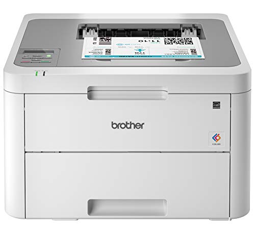 Brother Compact Digital Color Printer Providing Laser Printer Quality Results with Wireless