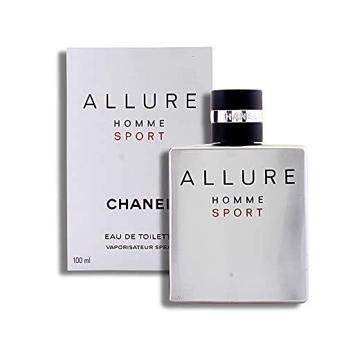 Chanel Allure Homme Sport for Men Eau De Toilette Spray, 5.0 Oz