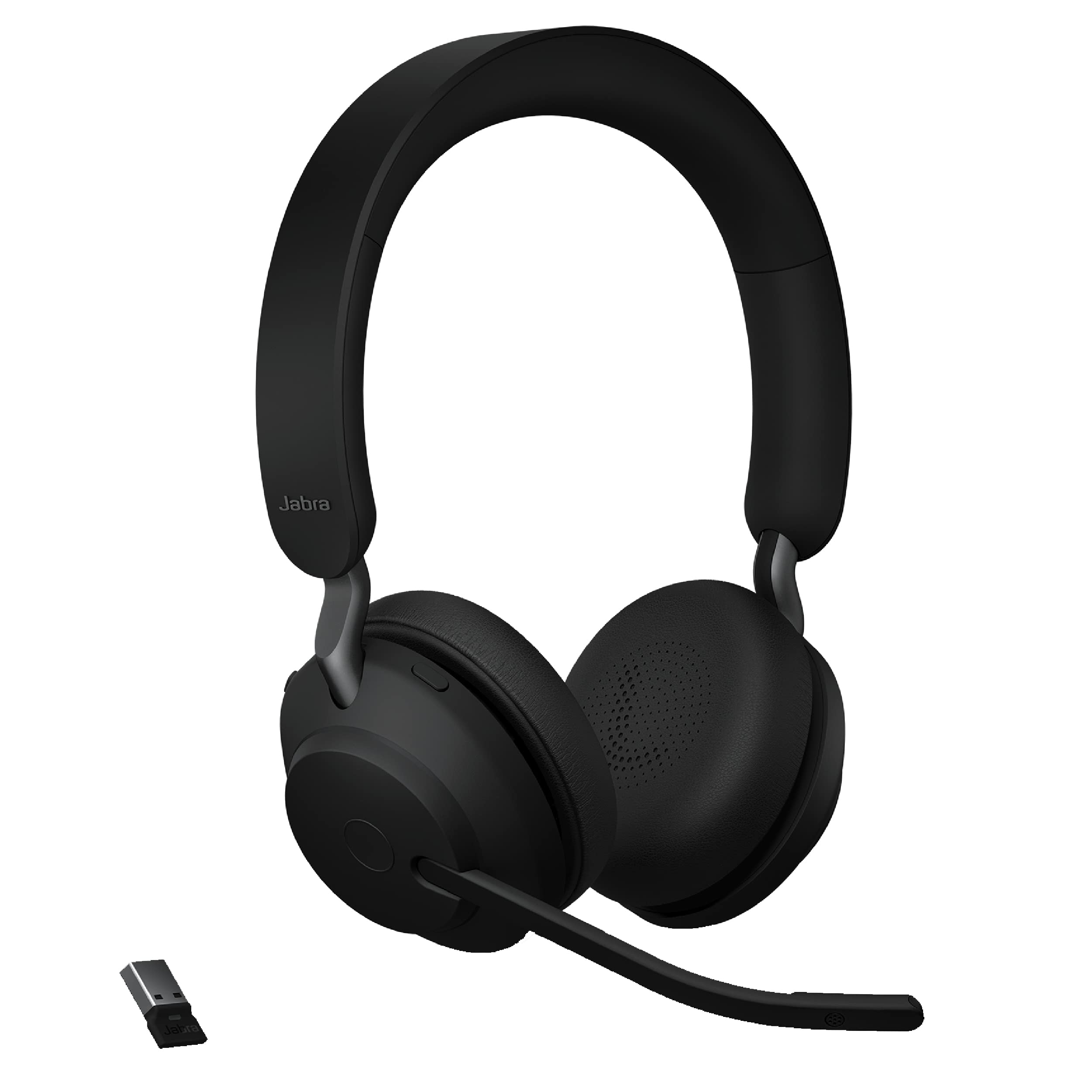 Jabra Evolve2 65 UC Wireless Headphones with Link380a, ...