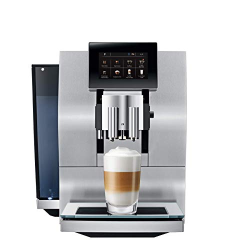 Jura Z8 Aluminum Automatic Espresso & Cappuccino Machine with Touch screen