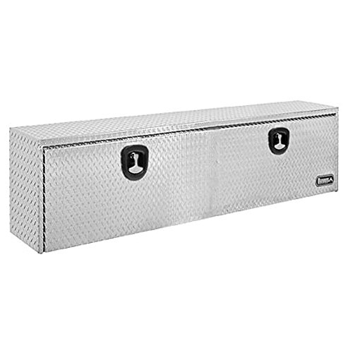 Buyers Products Aluminum Underbody Toolboxes With T-Handle Latch - Diamond Tread - 24X24x60"