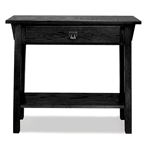 Leick Furniture Leick Mission Hall Console Table, Slate Black