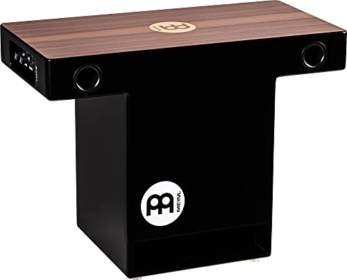 Meinl Percussion Meinl Pickup Slaptop Cajon Box Drum with Internal Snares and Forward Projecting Sound Ports -NOT MADE IN CHINA - Walnut Playing Surface, 2-YEAR WARRANTY (PTOPCAJ2WN)