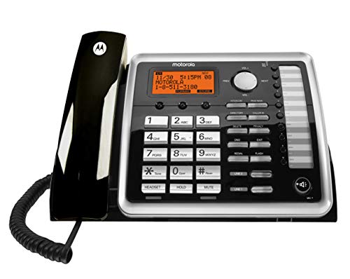 Motorola ML1200 DECT 6.0 Expandable 4-line Business Phone System with Voicemail