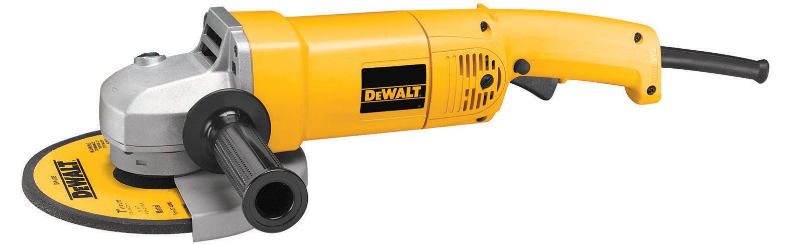 DEWALT Angle Grinder Tool, 7-Inch, 13-Amp (DW840), Yellow