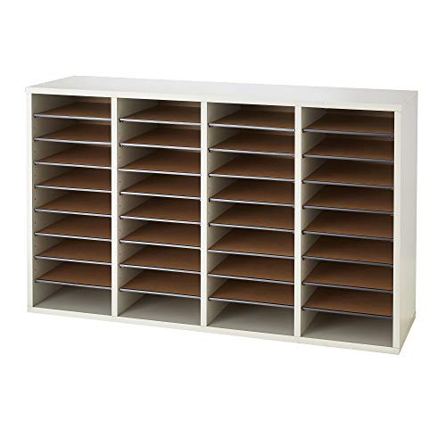 Safco Products Wood Adjustable Literature Organizer, 36...