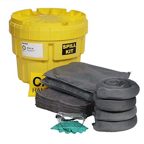 SpillTech Universal Overpack Salvage Drum Spill Kit, 20 Gallon, 43 Pieces (SPKU-20)