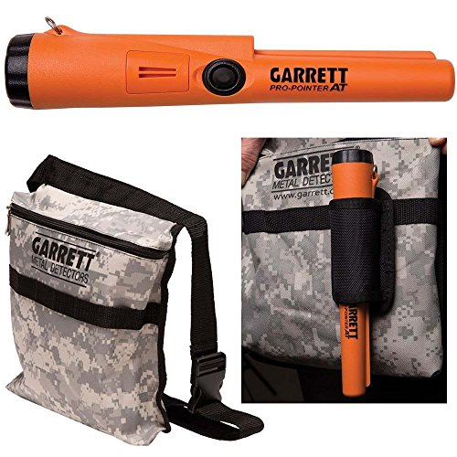 Garrett Pro Pointer AT Metal Detector Waterproof ProPointer with  Camo Pouch
