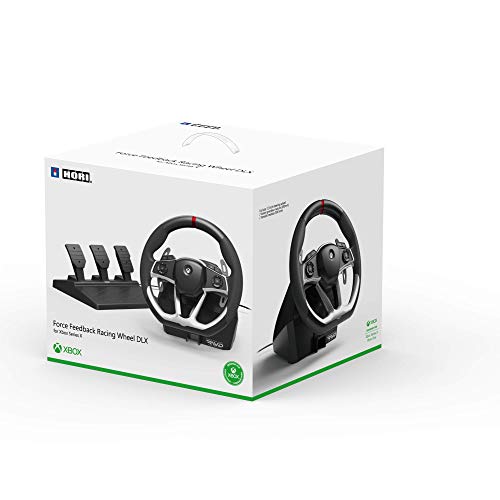 Hori Force Feedback Racing Wheel DLX Designed for Xbox Series X|S - Officially Licensed by Microsoft