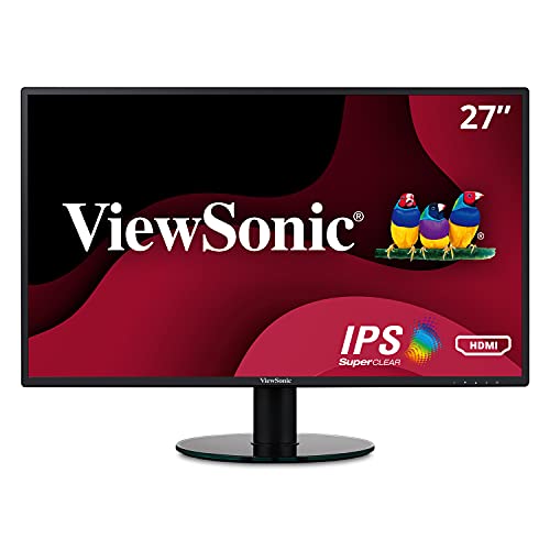 Viewsonic VA2719-2K-SMHD 27 Inch IPS 2K 1440p Frameless LED Monitor with HDMI