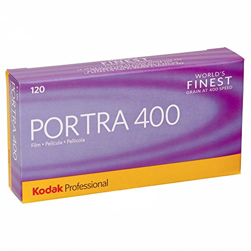 KodakK Kodak Portra 400 Professional ISO 400, 120 propack, Color Negative Film (5 Rolls per Pack)