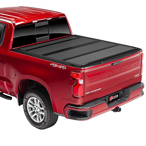 BAK Flip MX4 Hard Folding Truck Bed Tonneau Cover | 448122 | Fits 2014-18, 19 Limited/Legacy GM Silverado, Sierra: Limited/Legacy; 2014 1500, 15-19 ALL 8' Bed