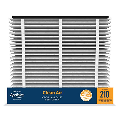 Aprilaire - 210 A4 210 Replacement Air Filter for Whole Home Air Purifiers, Clean Air Dust Filter, MERV 11 (Pack of 4)