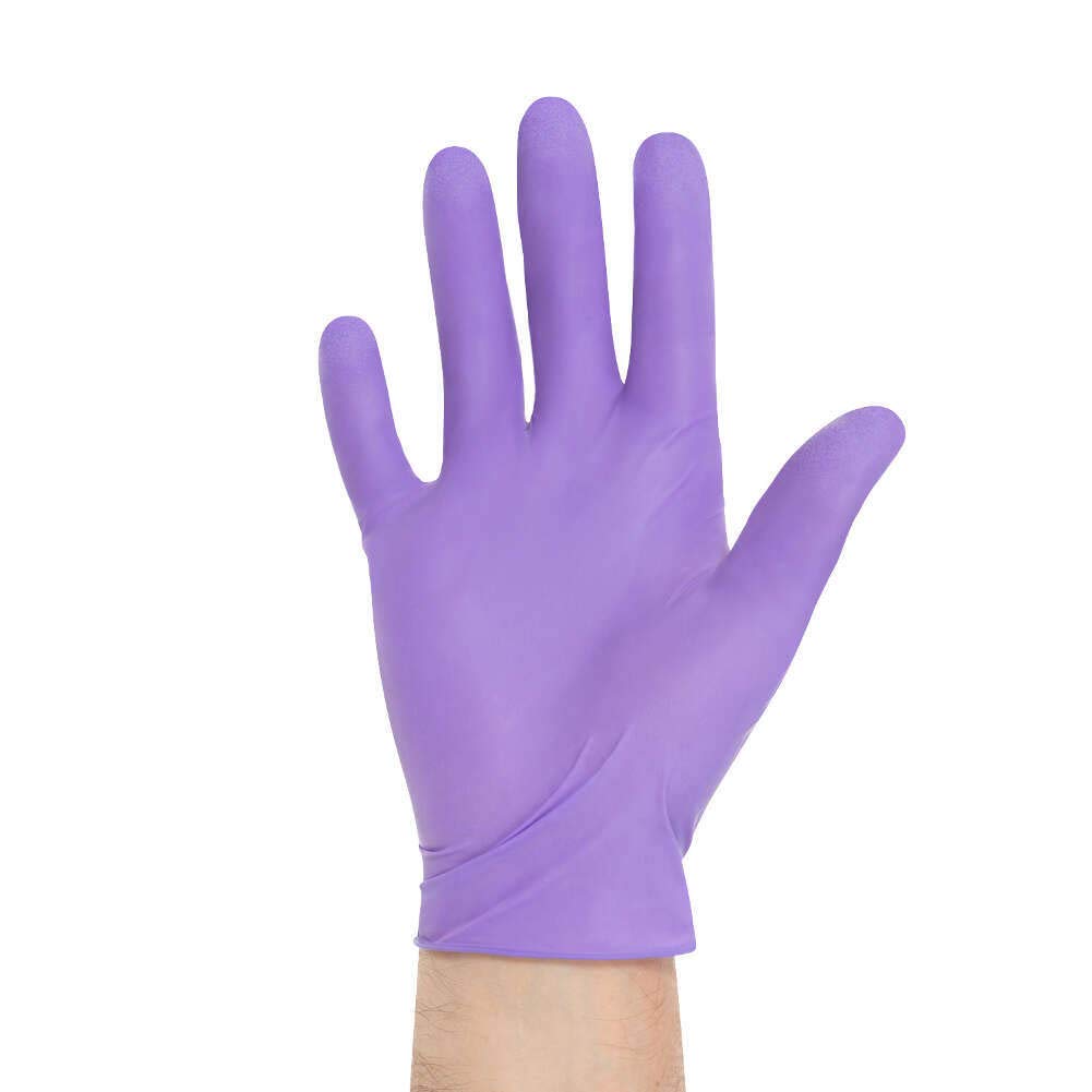HALYARD Purple Nitrile* Exam Gloves, Powder-Free, 5.9 m...