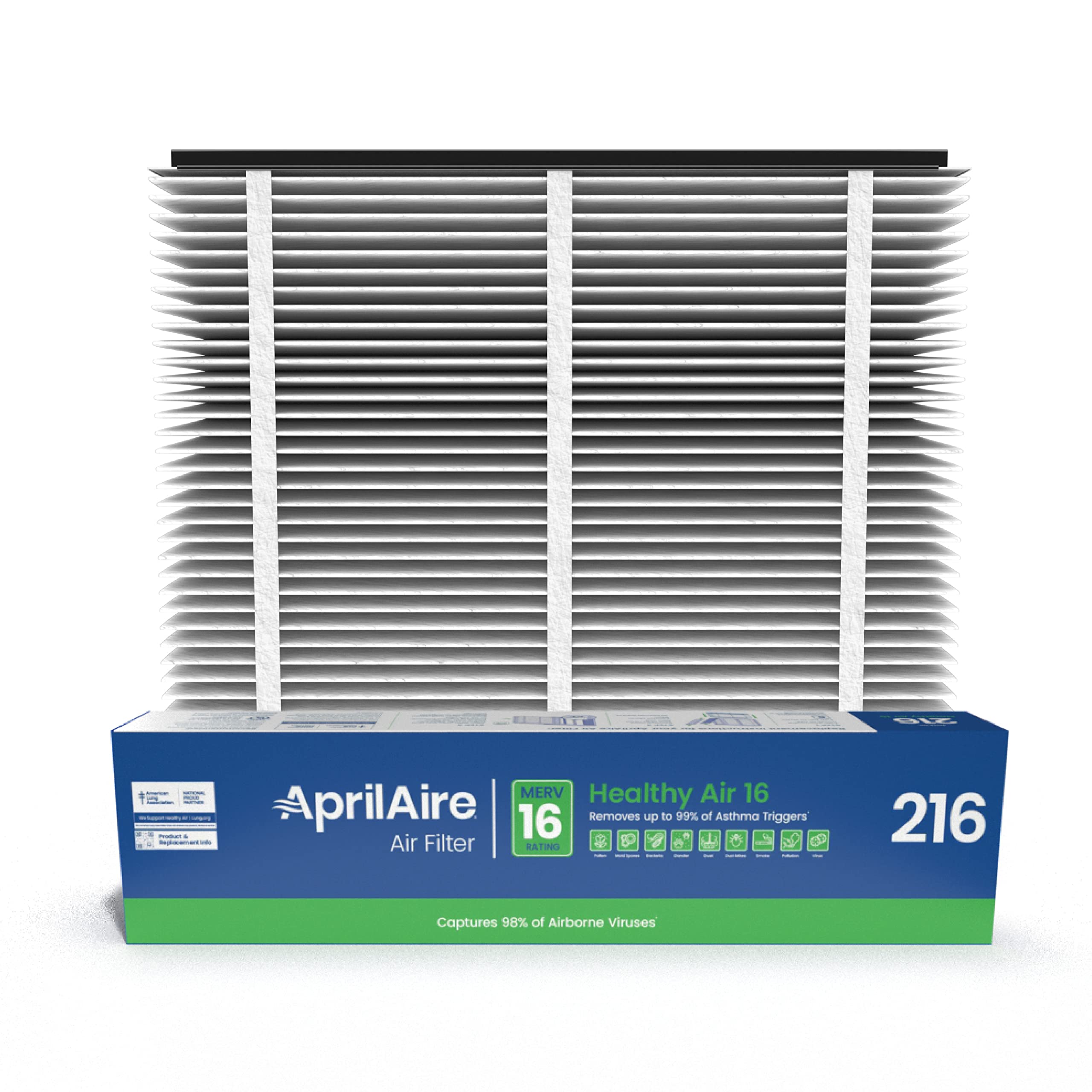 Aprilaire 216 Replacement Furnace Air Filter for Whole ...