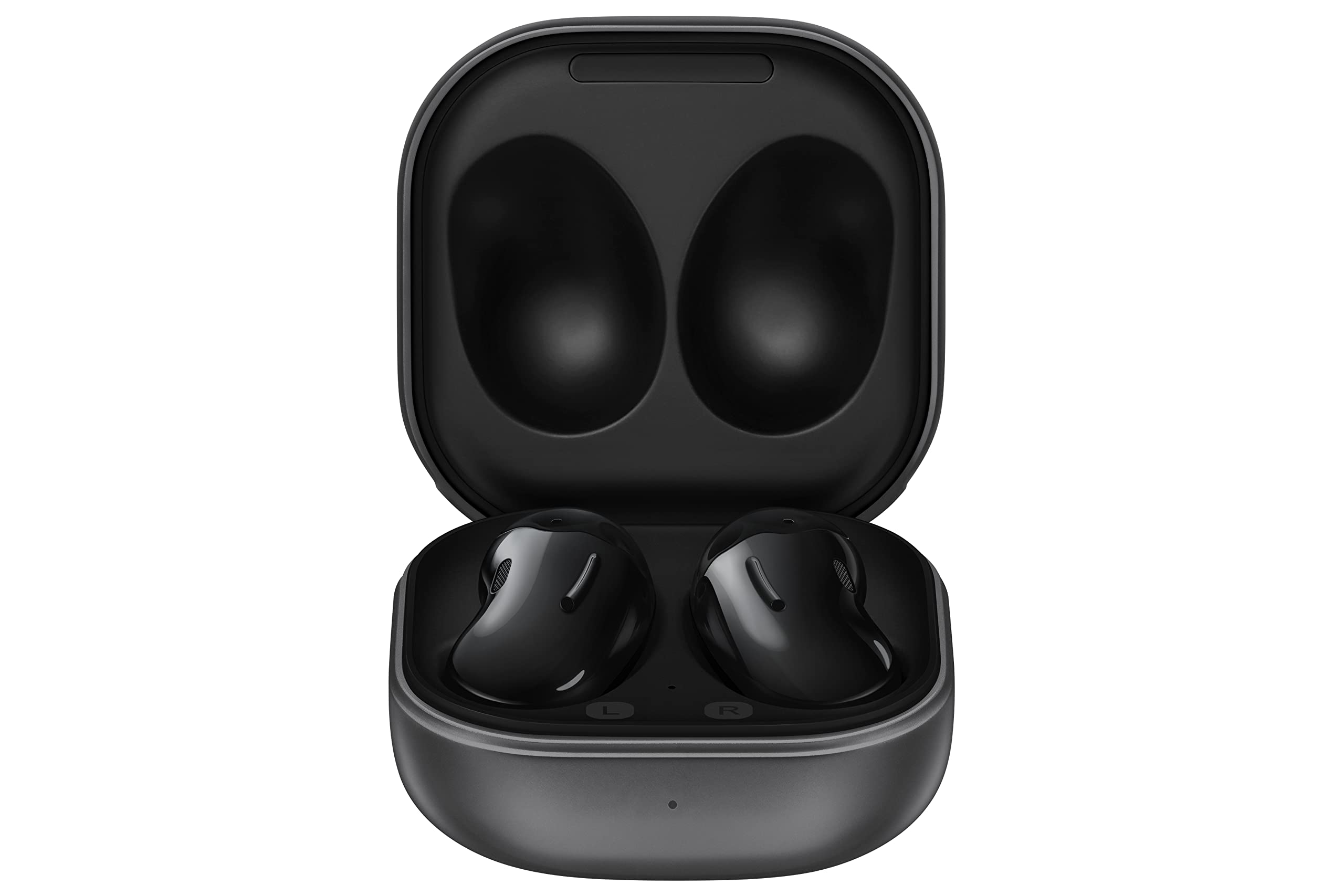 Samsung Galaxy Buds Live, True Wireless Earbuds with Active Noise Cancelling, Microphone, Charging Case for Ear Buds, US Version, Onyx Black