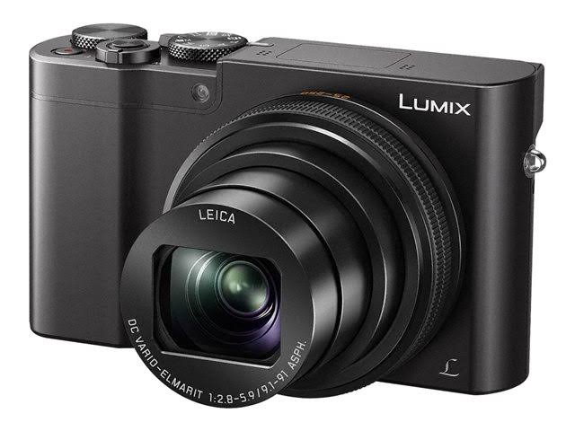 Panasonic LUMIX ZS100 4K Point and Shoot Camera, 10X LEICA DC Vario-ELMARIT F2.8-5.9 Lens with Hybrid O.I.S., 20.1 Megapixels, 1 Inch High Sensitivity Sensor, 3 Inch LCD, DMC-ZS100K (USA BLACK)