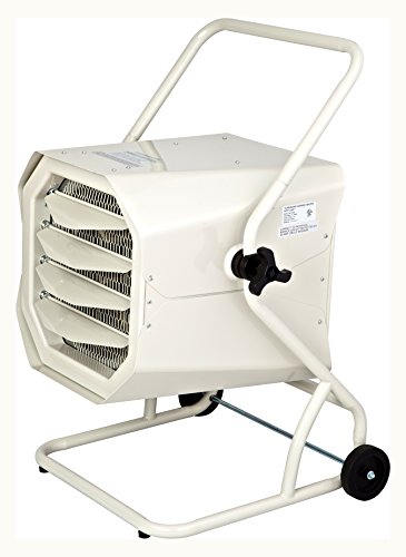 Dr Infrared Heater Dr. Heater Dr. Infrared DR-910M 10000-Watt 240-Volt Heavy-Duty Hardwired Shop Garage Heater with Cart and Adjustable Thermostat