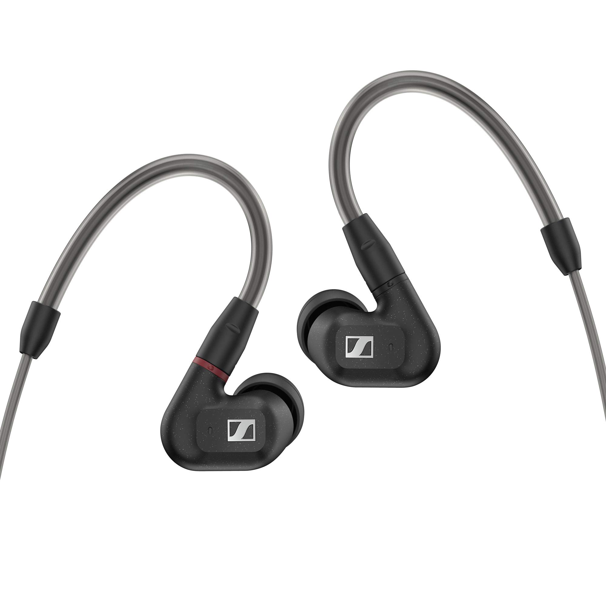 Sennheiser IE 300 in-Ear Audiophile Headphones - Sound Isolating with XWB Transducers for Balanced Sound, Detachable Cable with Flexible Ear Hooks, 2-Year Warranty (Black)
