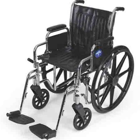 Medline Excel 2000 Wheelchair, 20