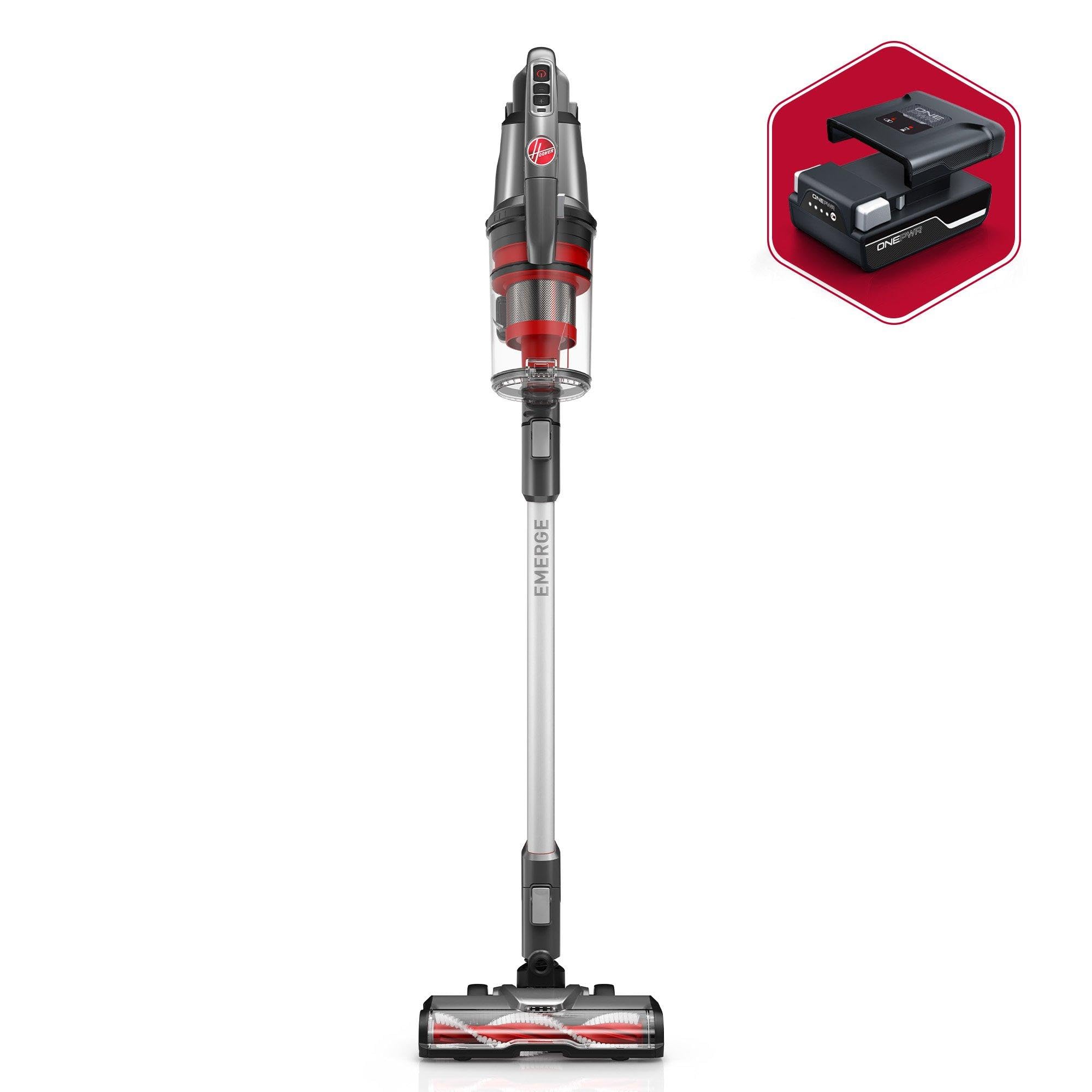 Hoover ONEPWR Emerge Pet Cordless Lightweight Stick Vacuum with All-Terrain Dual Brush Roll Nozzle