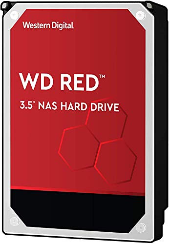 Western Digital WD Red 8TB NAS Internal Hard Drive - 5400 RPM Class, SATA 6 Gb/s, 256 MB Cache