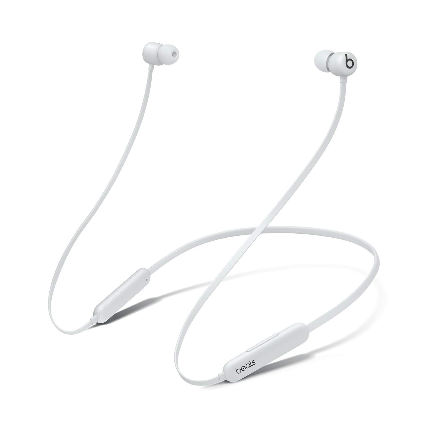 Beats Flex Wireless Earbud Headphones with Built-in Microphone - Smoked Gray (Renewed)