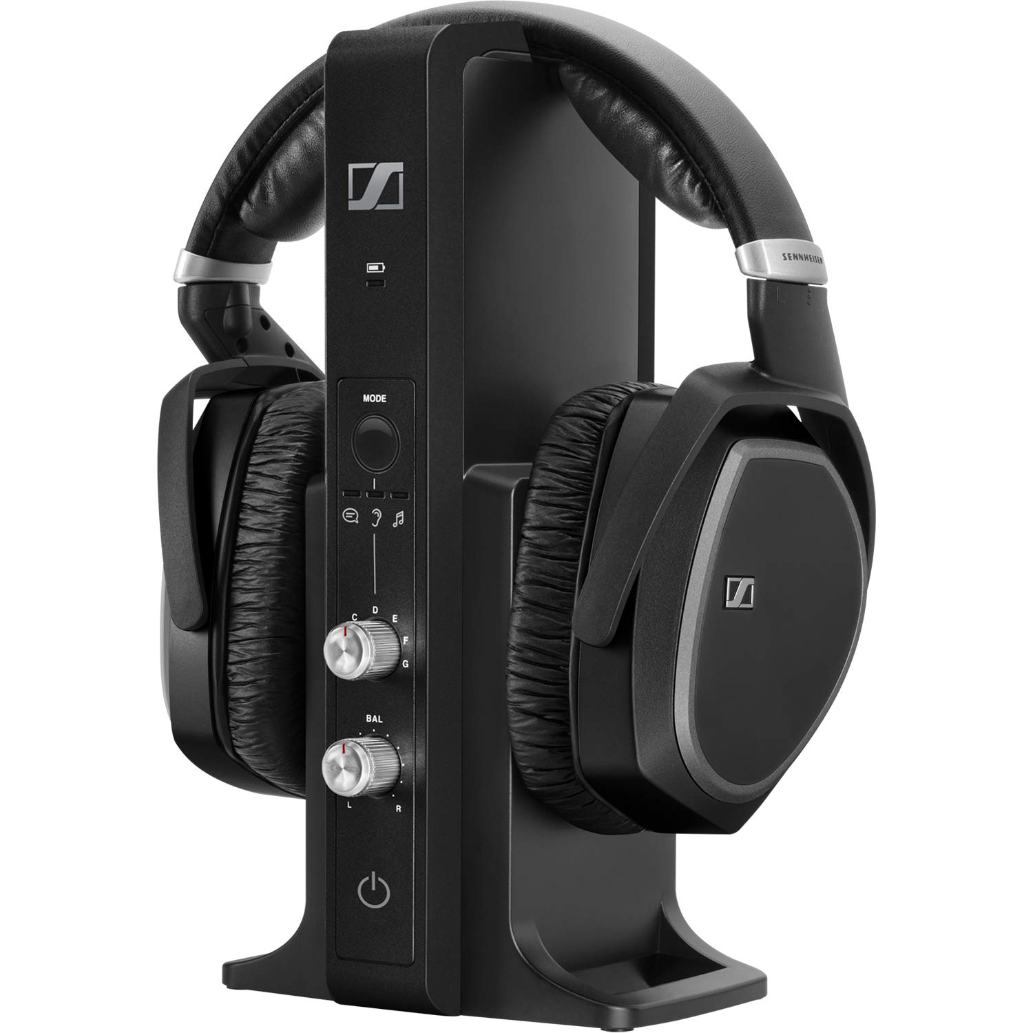 Sennheiser Consumer Audio RS 195 RF Wireless Headphone Systems for TV Listening with Selectable Hearing Boost Preset