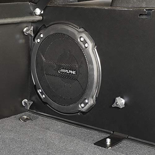 Tuffy Security Products Tuffy 351-01 Jl 2018+ Deck Enclosure/Subwoofer, 01 - Black, Us Patent No. 8256819, 8517445, 9039062, 9079625, Other Patents Pending.