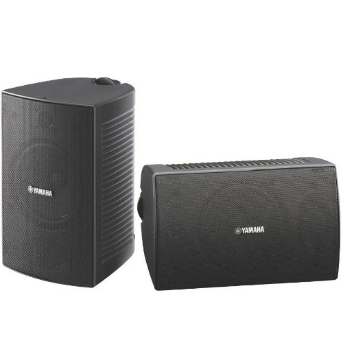 Yamaha Audio NS-AW294BL Indoor/Outdoor 2-Way Speakers (Black,2)