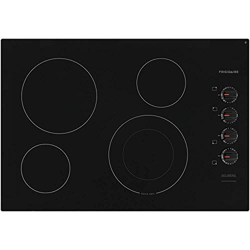 Frigidaire Products Frigidaire FFEC3025US 30 Inch Electric Smoothtop Style Cooktop with 4 Elements, Hot Surface Indicator