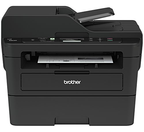 Brother Monochrome Laser Printer, Compact Multifunction Printer and Copier, DCPL2550DW, Black