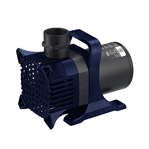 Alpine Corporation Pond Outdoor Decor Accessory-for Fountains, Waterfalls, and Water Circulation Alpine PAL6550 6550 GPH Cyclone Pump, Black and Blue