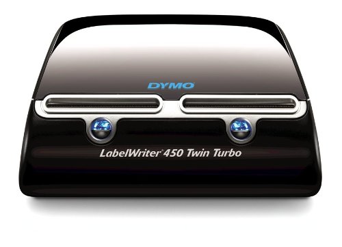 DYMO LabelWriter 450 Twin Turbo Direct Thermal Printer - Monochrome - Desktop - Label Print