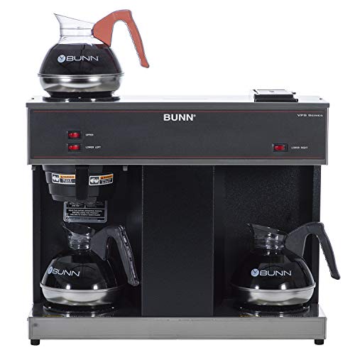 BUNN - BUNVPS 04275.0031 VPS 12-Cup Pourover Commercial Coffee Brewer, with 3 Warmers (120V/60/1PH)