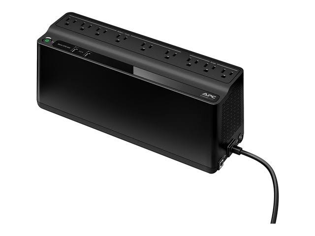 APC Back-UPS 850VA UPS Battery Backup & Surge Protector with USB Charging Ports (BE850M2)
