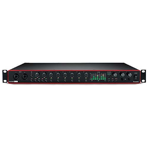 Focusrite Scarlett 18i20 3rd Gen USB Audio Interface, for Producers, Musicians, Bands, Content Creators - High-Fidelity, Studio Quality Recording, and All the Software You Need to Record