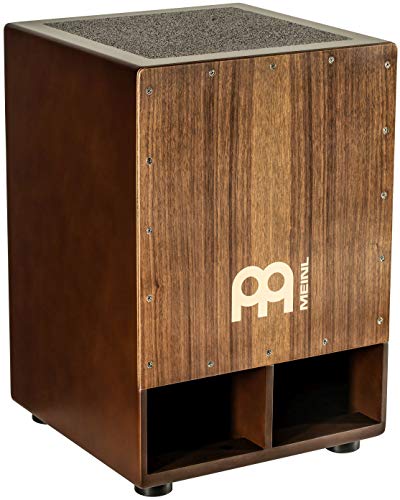 Meinl Percussion Meinl Jumbo Bass Subwoofer Cajon with Internal Snares - NOT MADE IN CHINA - Walnut Playing Surface, 2-YEAR WARRANTY (SUBCAJ5WN)