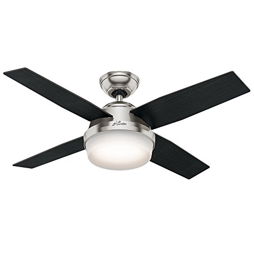 Hunter Fan Company HUNTER 59245 Dempsey Indoor Ceiling Fan with LED Light and Remote Control, 44