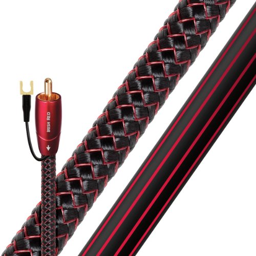 AudioQuest Irish Red RCA Male to RCA Male Subwoofer Cable - 16.4 ft. (5m)