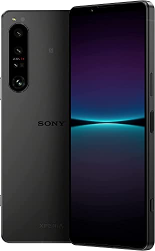 Sony Xperia 1 IV XQ-CT72 5G Dual 256GB 12GB RAM Factory Unlocked (GSM Only | No CDMA - not Compatible with Verizon/Sprint) – Black