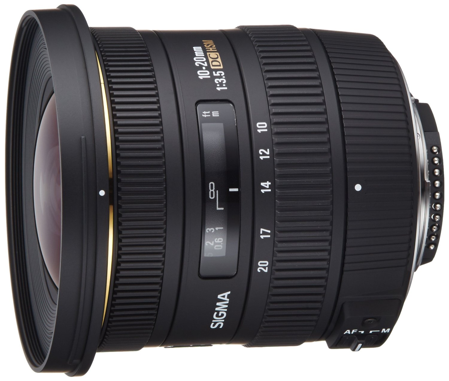 SIGMA 10-20mm f/3.5 EX DC HSM ELD SLD Aspherical Super Wide Angle Lens for Nikon Digital SLR Cameras