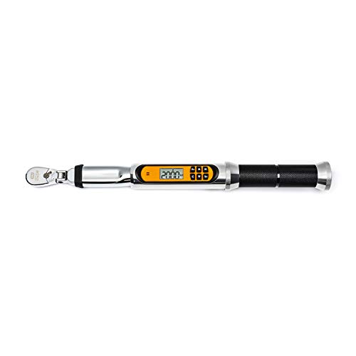 Gearwrench Flex Head Electronic Torque Wrench with Angle