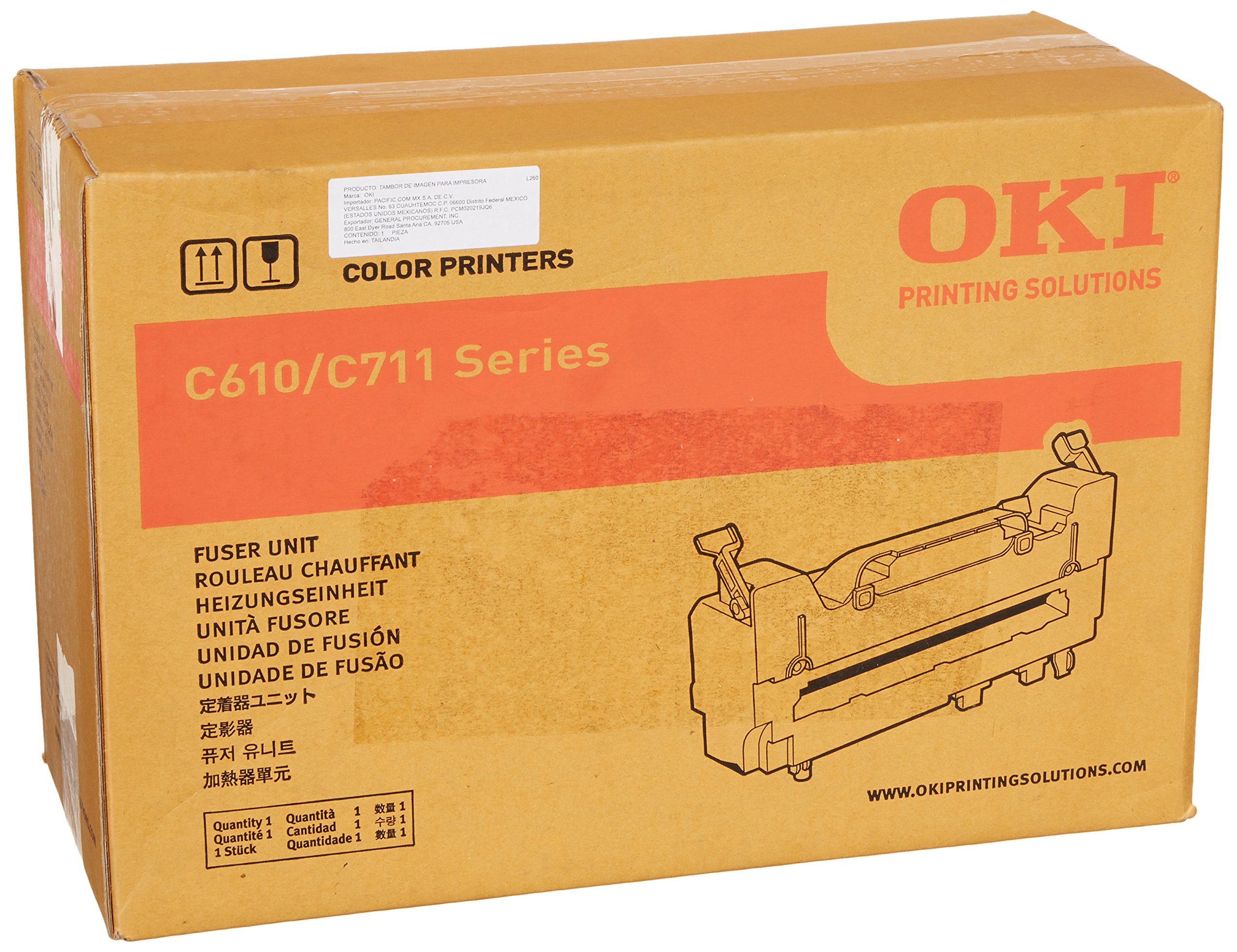 OKI Fuser Kit, 120V, 60000 Yield (44289101)