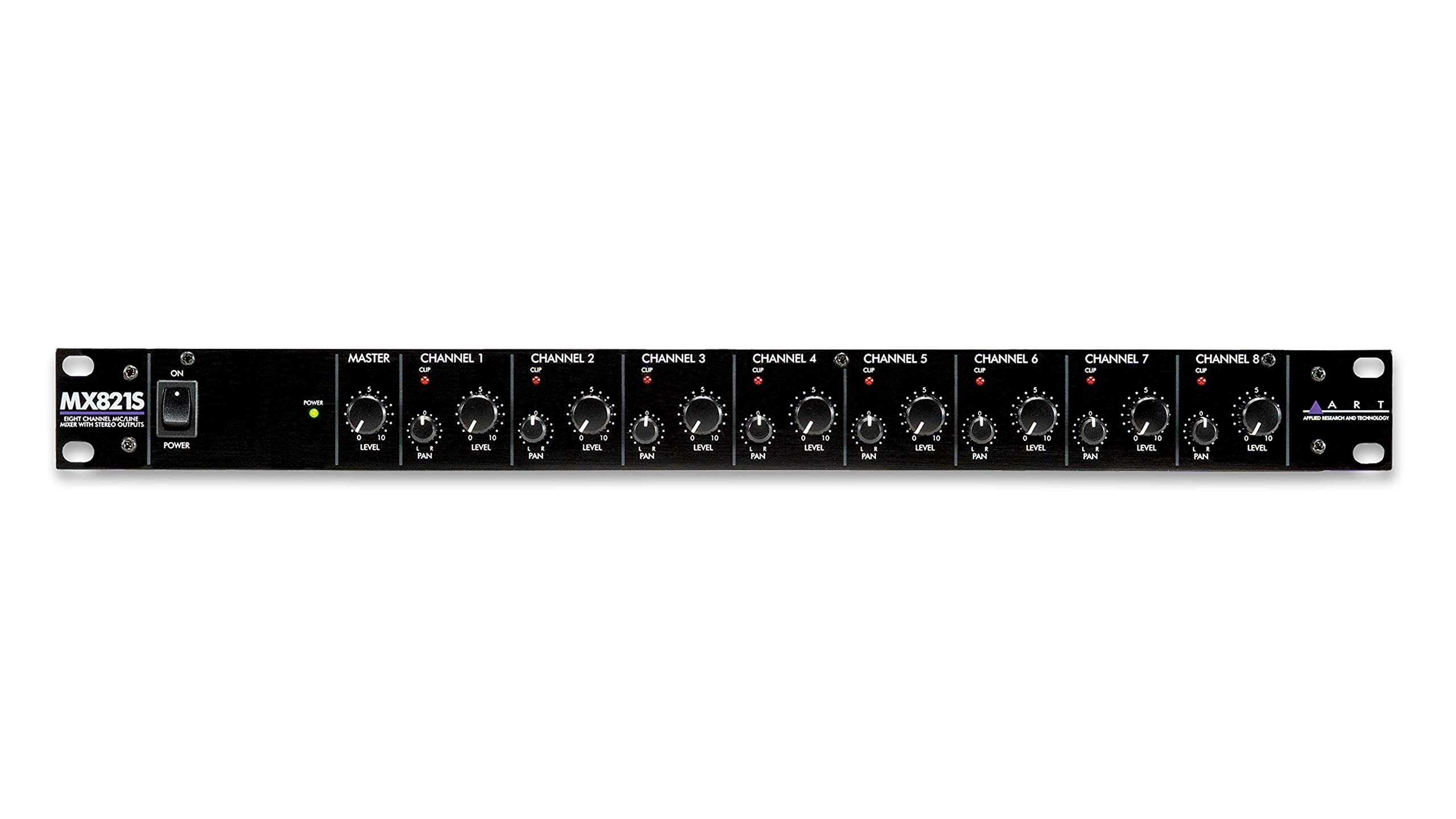 ART MX821S 8-Channel Personal Mixer Stereo,